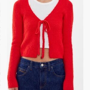 BDG Women’s Tie Front Cardigan